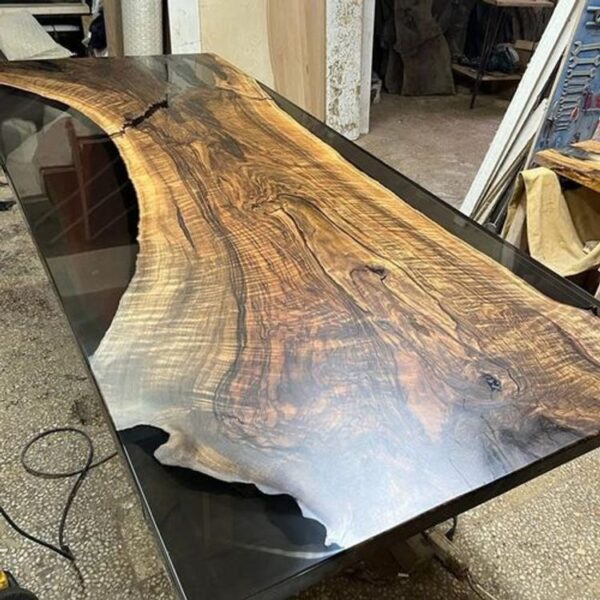 Artisan PE09-Smoke Epoxy Custom Resin Table - 图片 2
