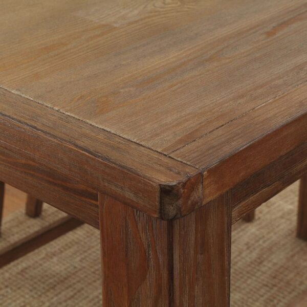 Premier PW07-Tays Rustic Wide Solid Wood Bar Table - 图片 2