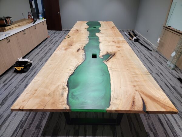 Classic PE08-Walnut River Conference Table - 图片 2