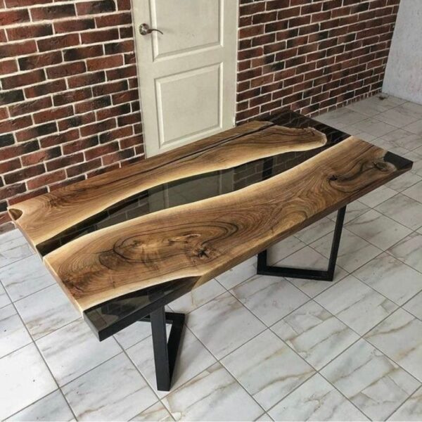 Artisan PE09-Smoke Epoxy Custom Resin Table